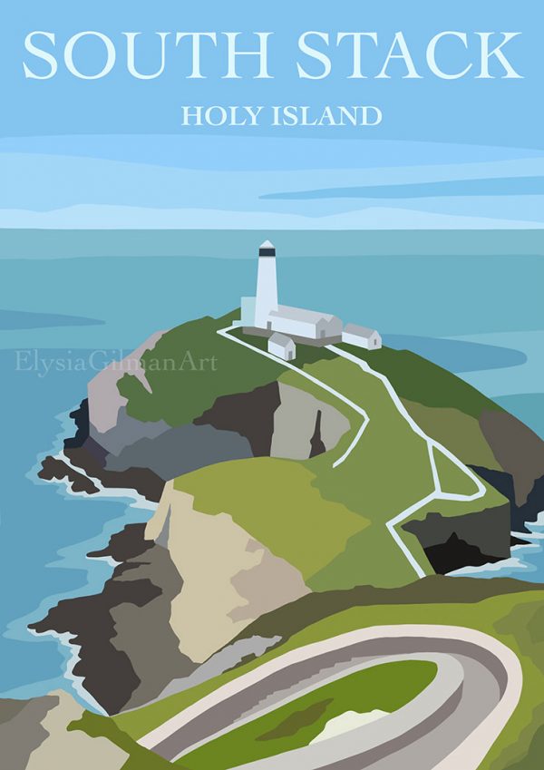 South Stack Lighthouse artwork, Holy Island