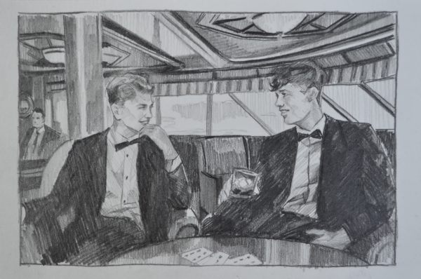 Whiskey & Wagers (Drawing) - Image 3